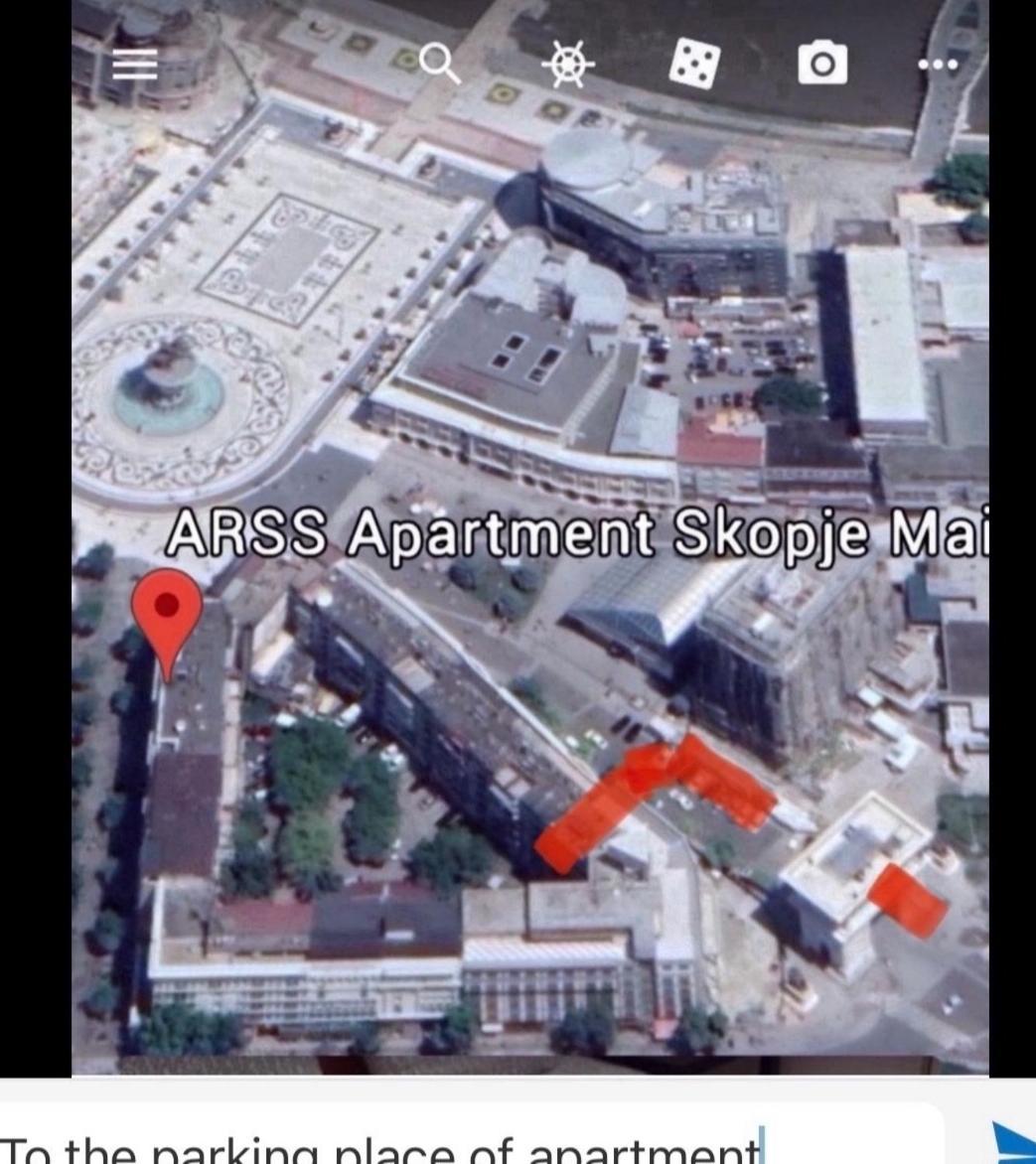 Arss Apartment Skopje Main Square Esterno foto